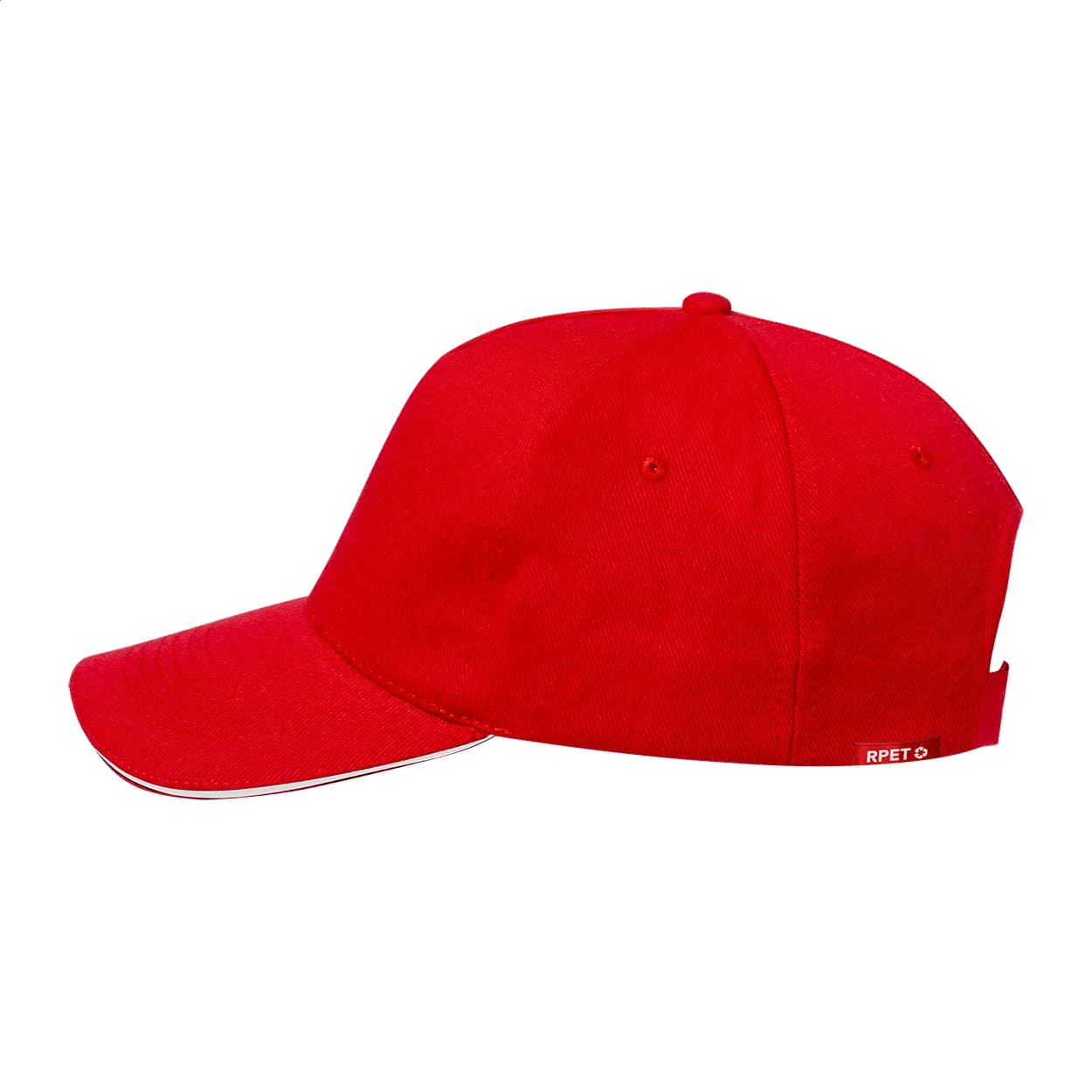 RPET Baseball-Cap - Aaron - rot (-05)