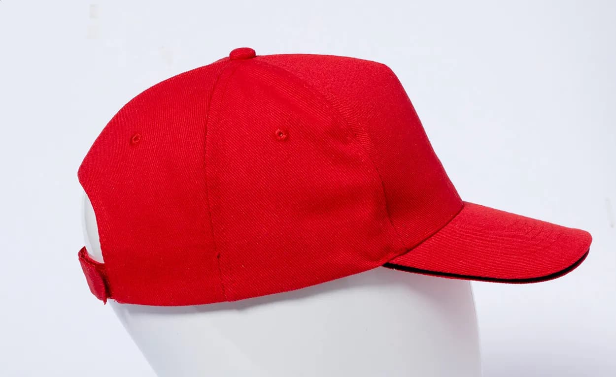 RPET Baseball-Cap - Aaron - rot (-05)