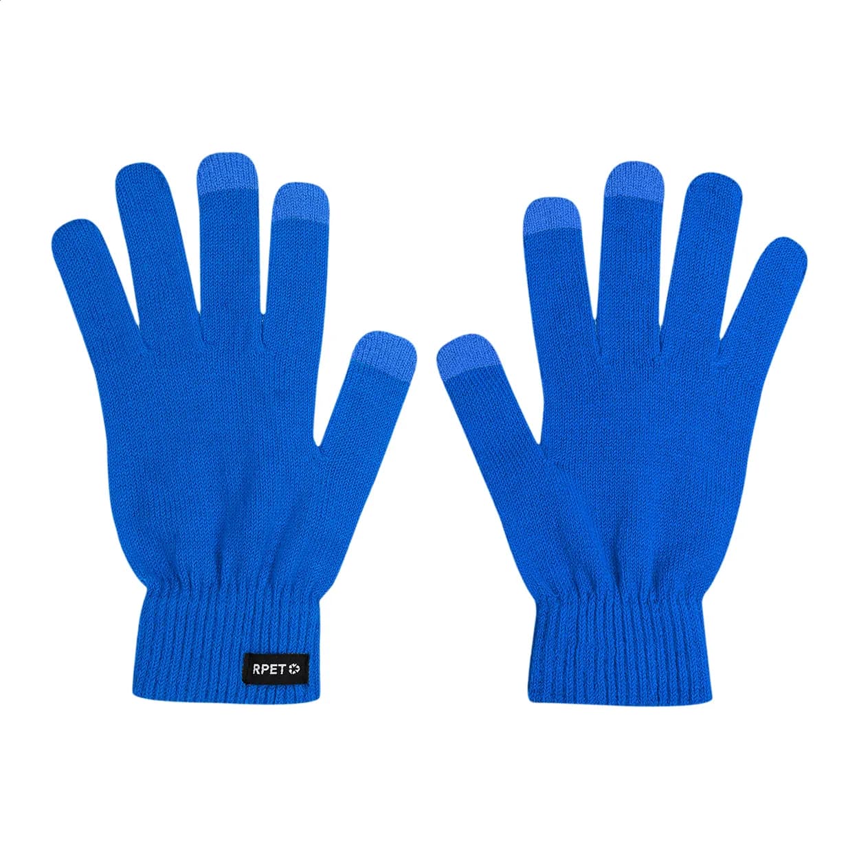 RPET Tourchscreen-Handschuhe - Retouch - blau (-06)