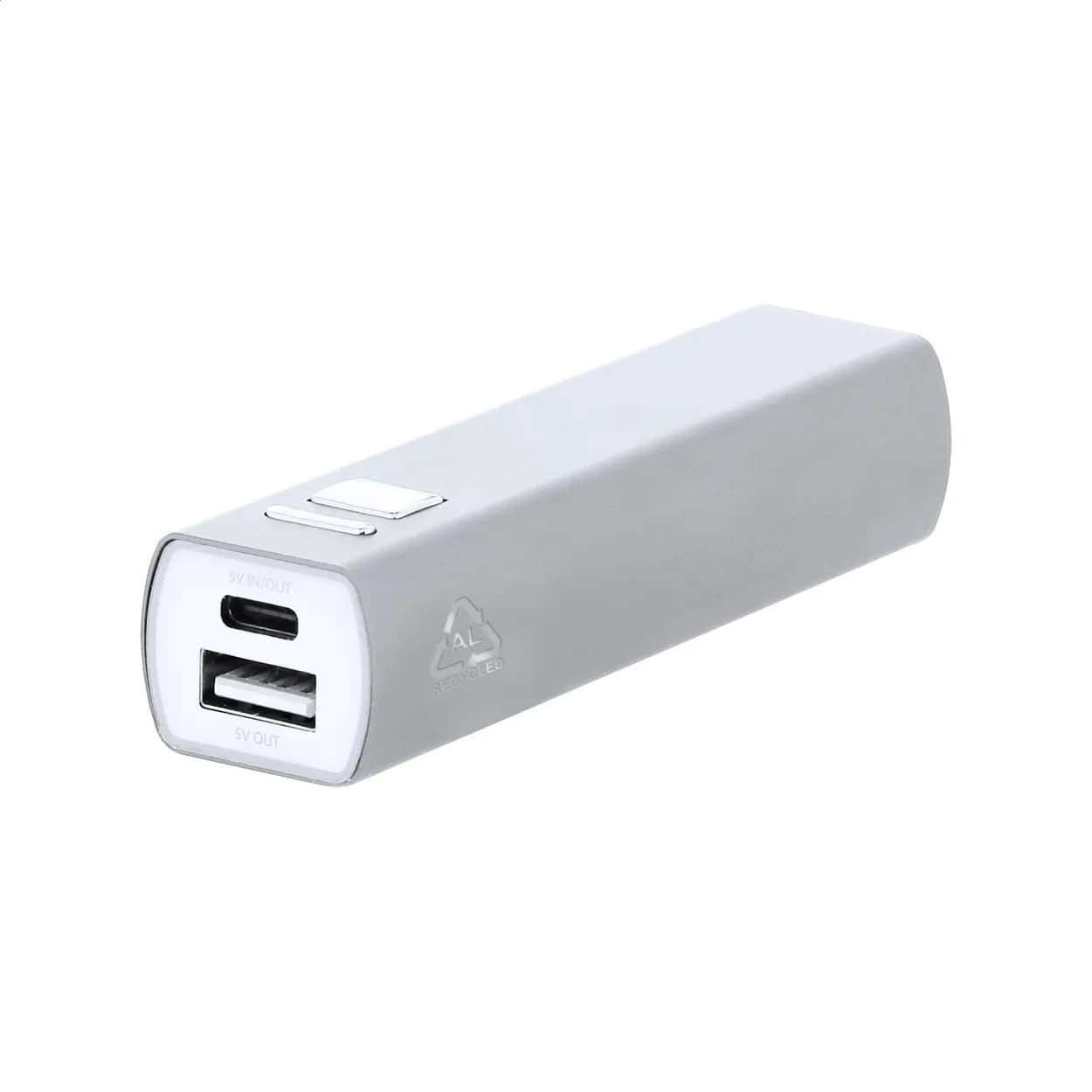 Powerbank - RaluBase - silber (-21)