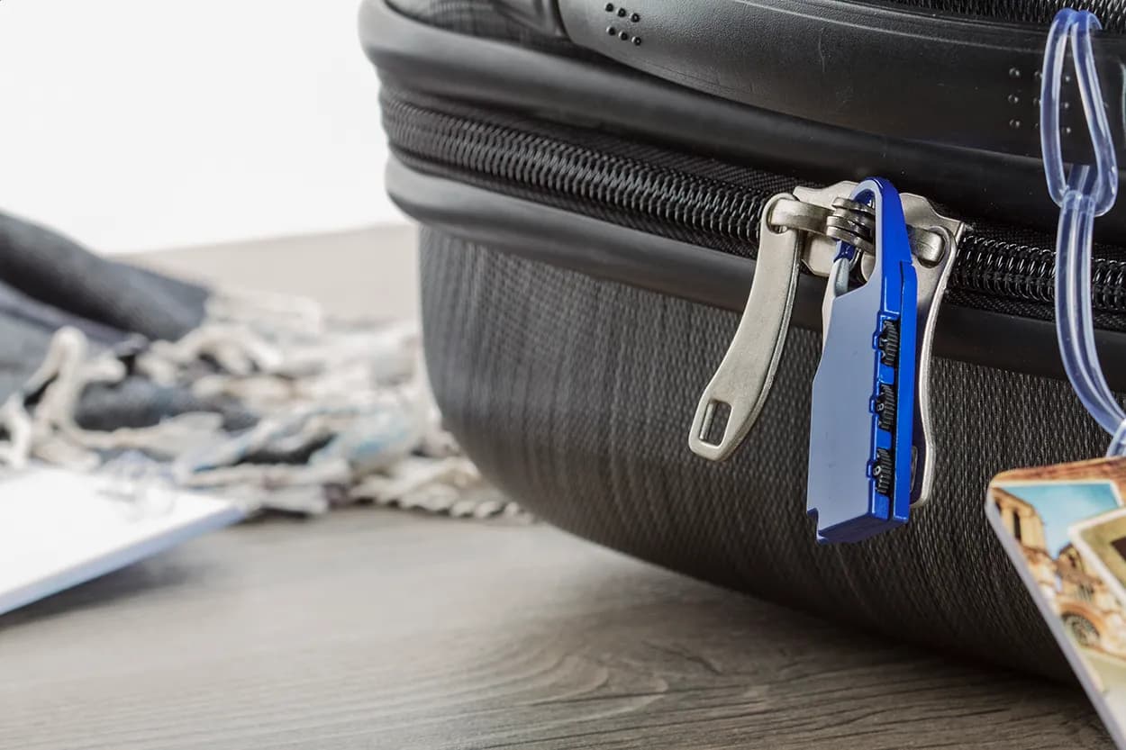 Kofferschloss - Baiyun - blau (-06)