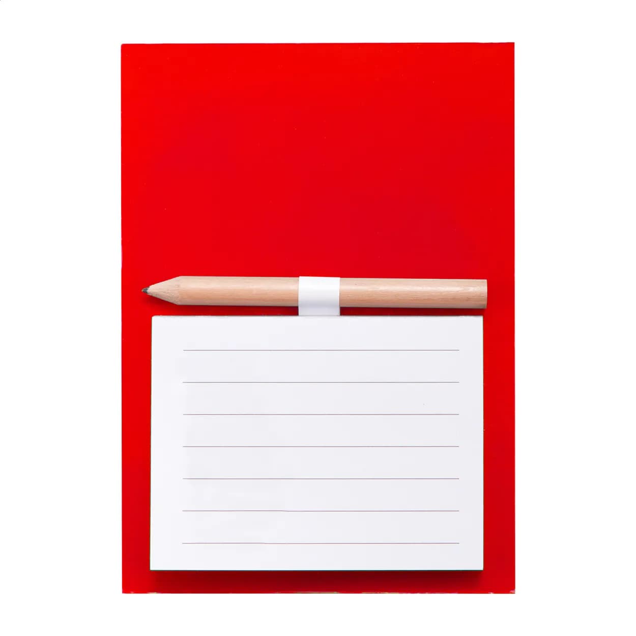 Magnetischer Notizblock - Pecfri - rot (-05)