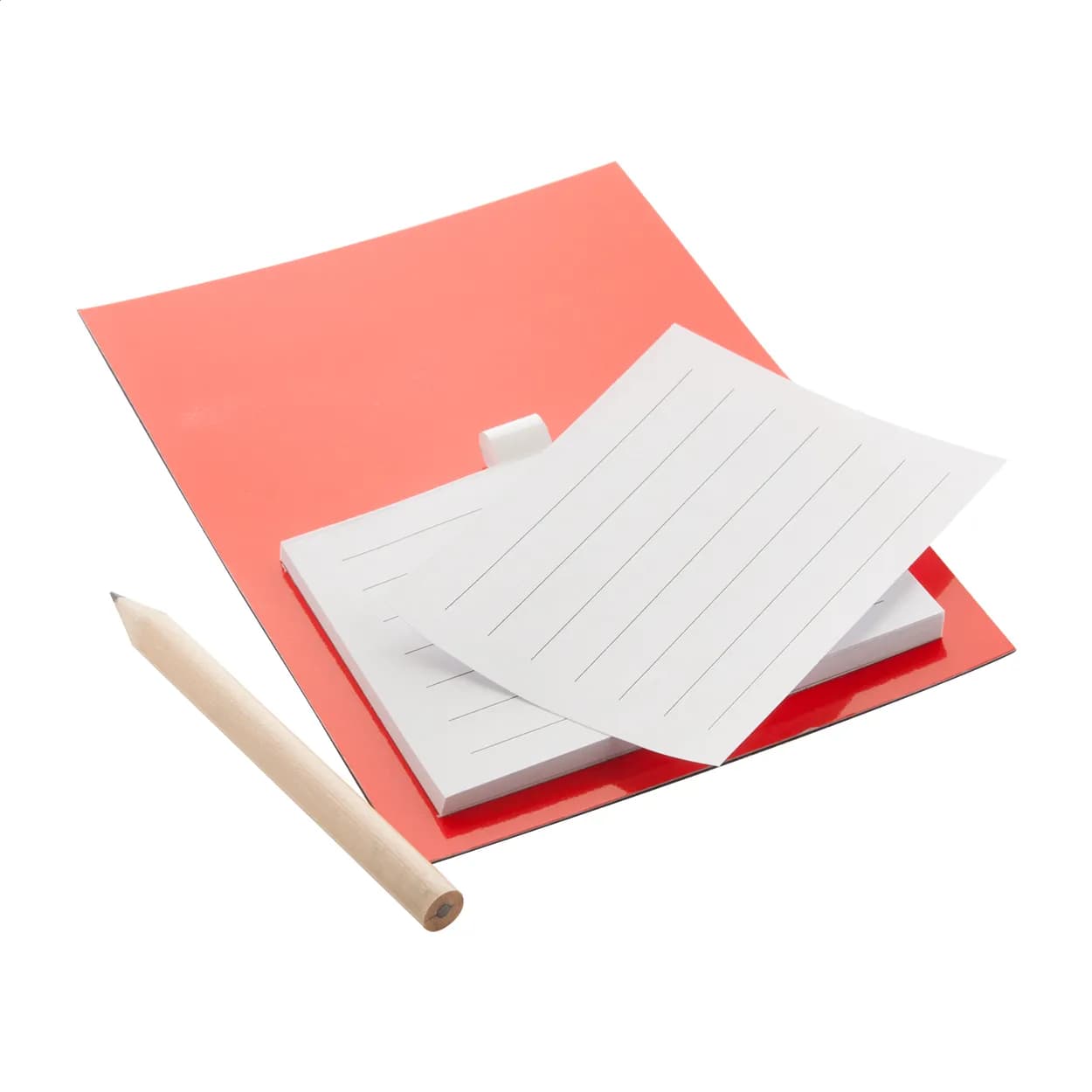 Magnetischer Notizblock - Pecfri - rot (-05)