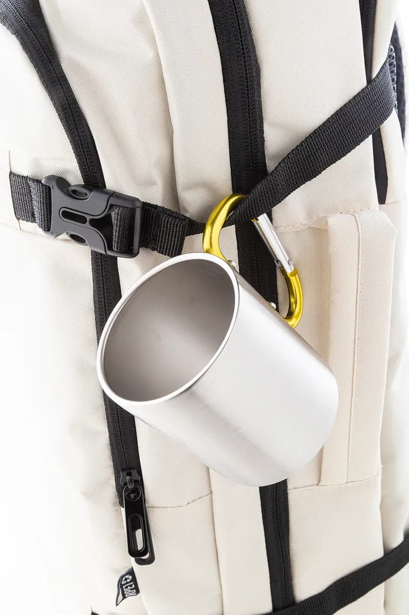 Edelstahlbecher - Cadisha - gelb (-02)