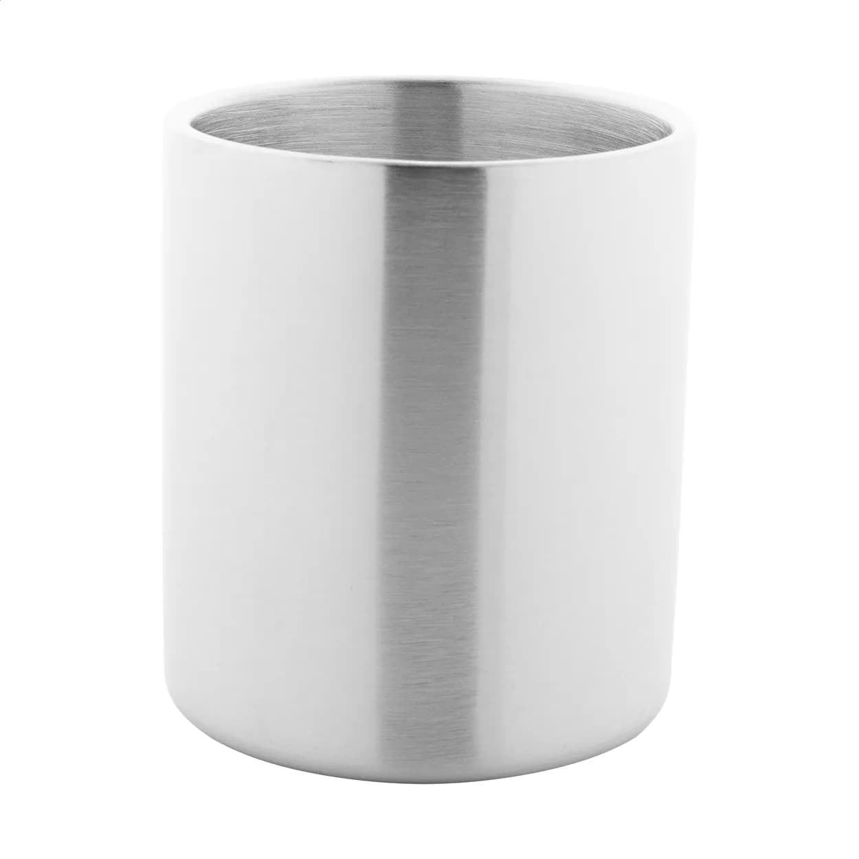 Edelstahlbecher - Cadisha - silber (-21)