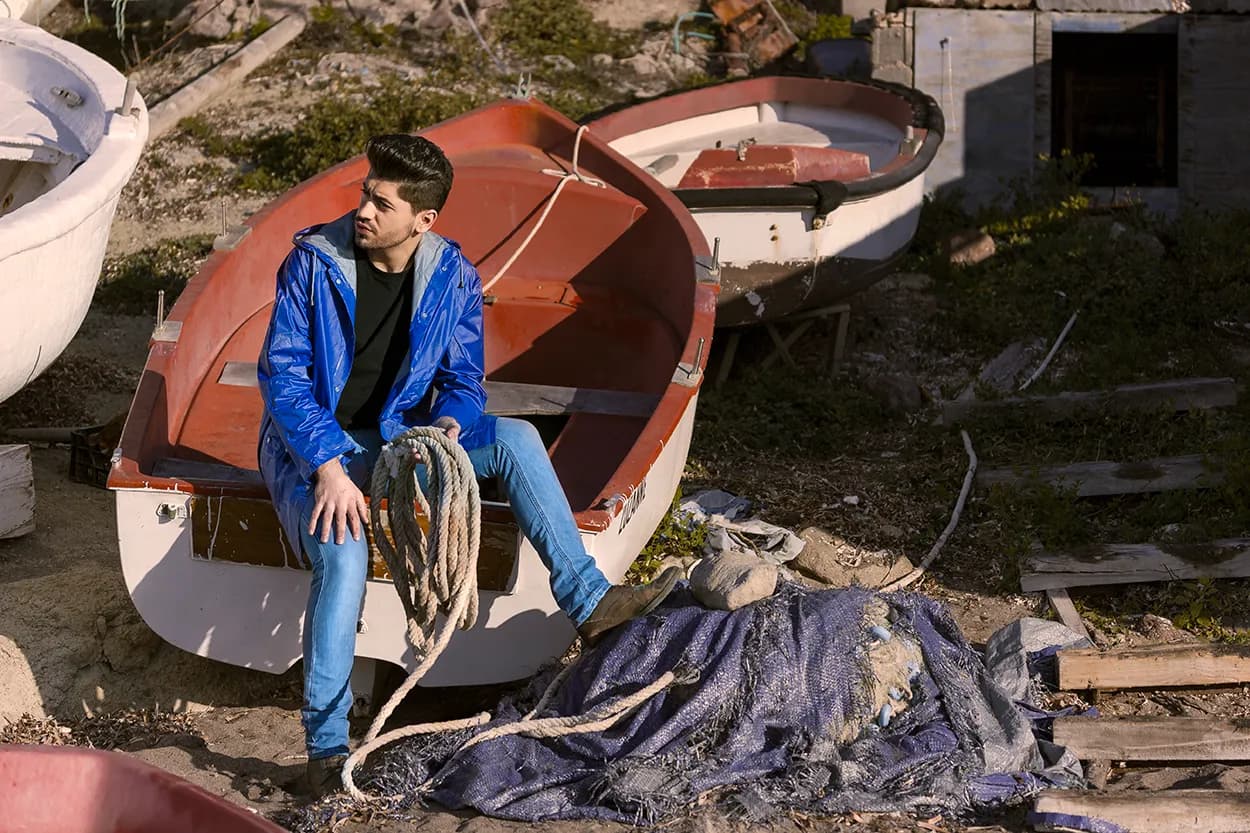 Regenjacke - Mariner - blau (-06)