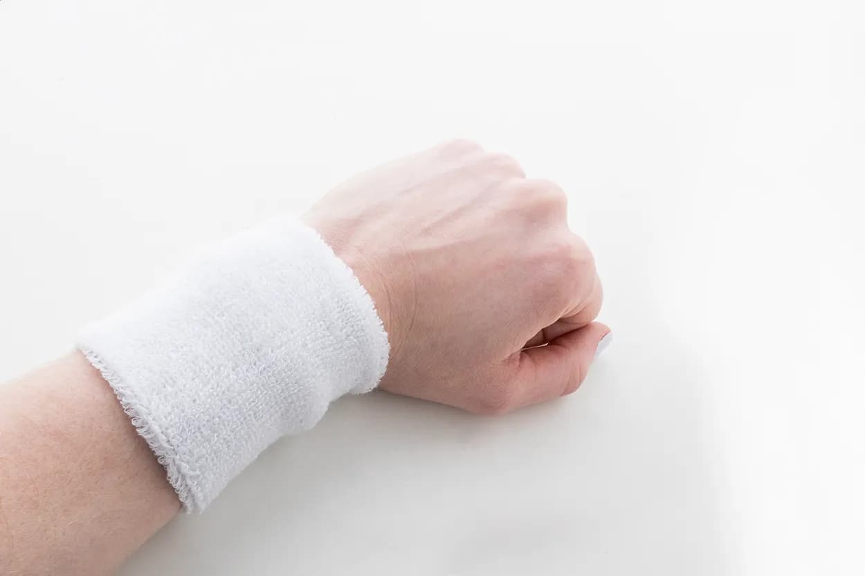 Schweißband - Sweber - weiß (-01)