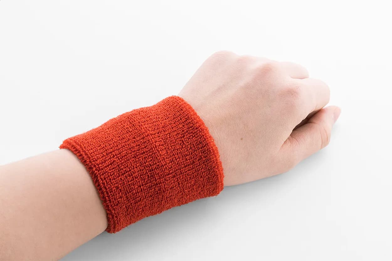 Schweißband - Sweber - rot (-05)