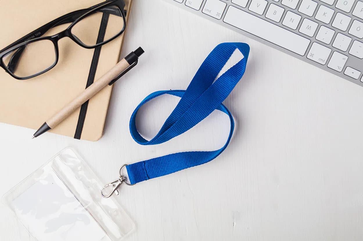 Lanyard - Event - blau (-06)