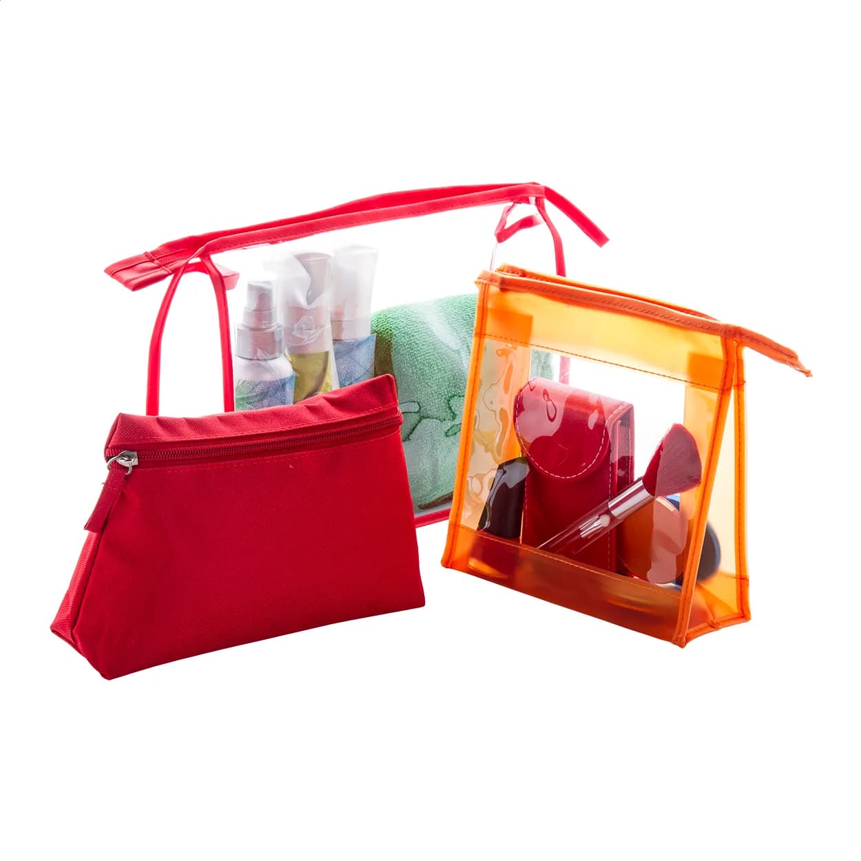 Make-up Tasche - Zomoco - rot (-05)