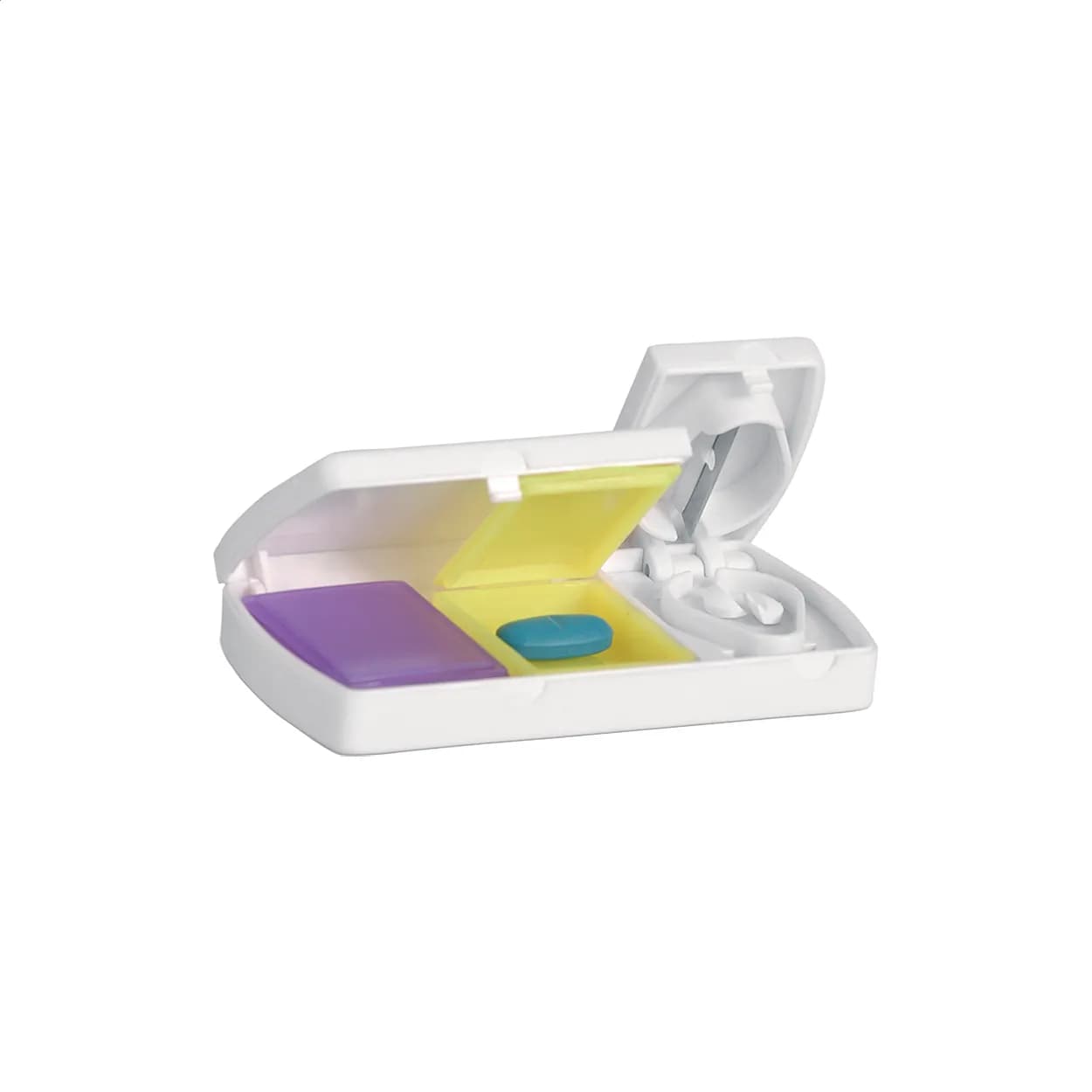 Pillendose - Doxer - weiß