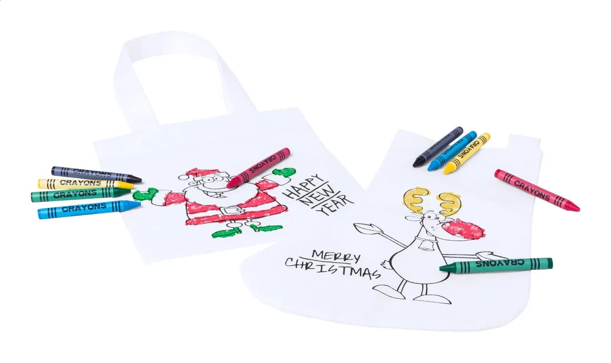 Weihnachtsstrumpf - Plicom - weiß