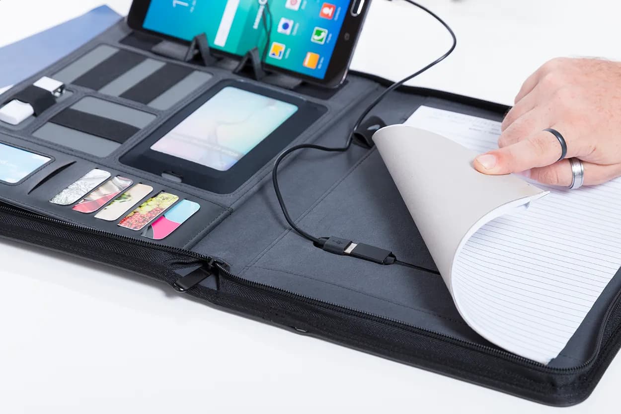 Dokumentenmappe - Rogers - schwarz (-10)