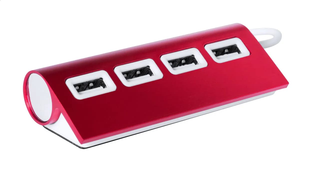 Usb Hub - Wudge - rot (-05)