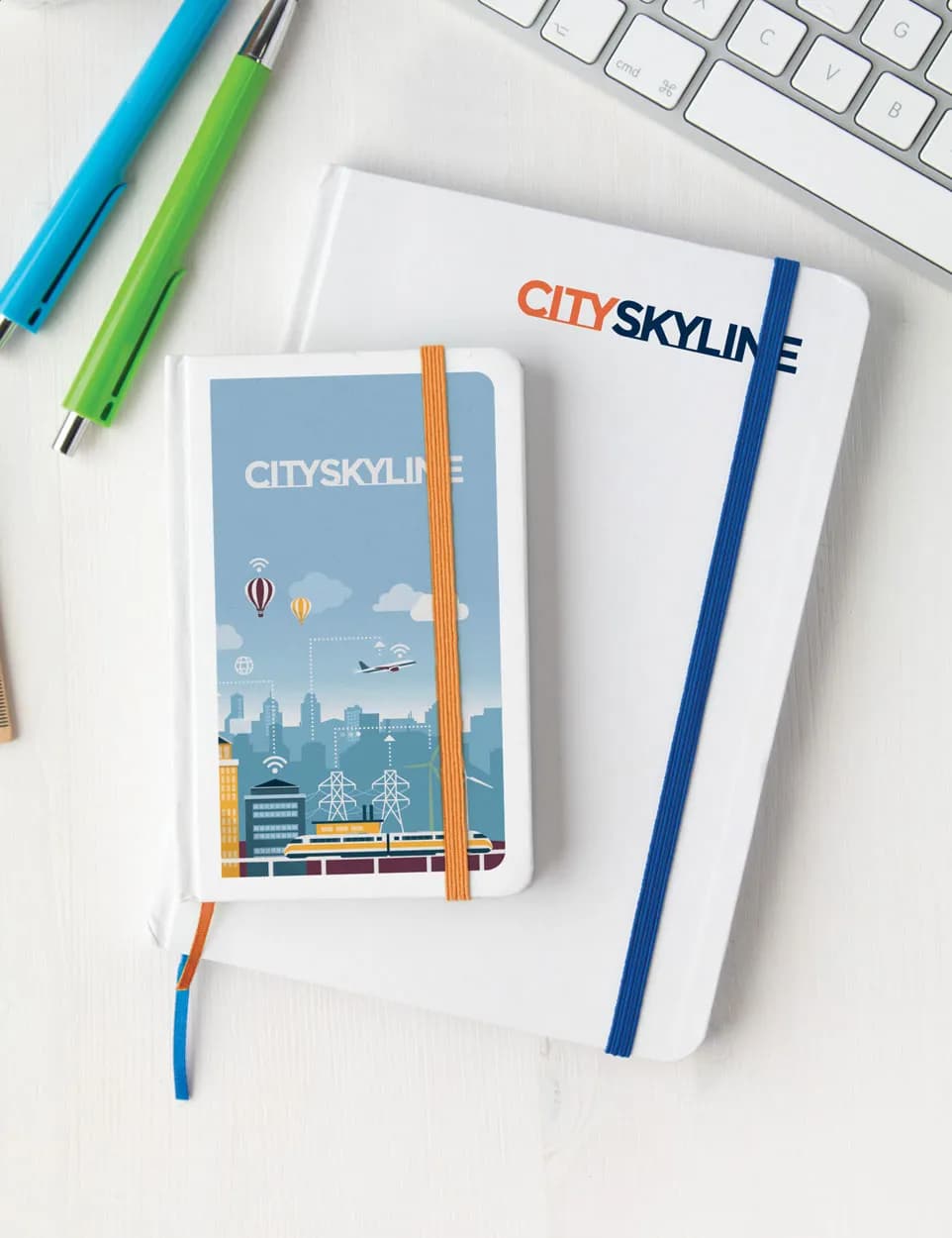 Notizbuch - Pendula A5 - blau (-06)