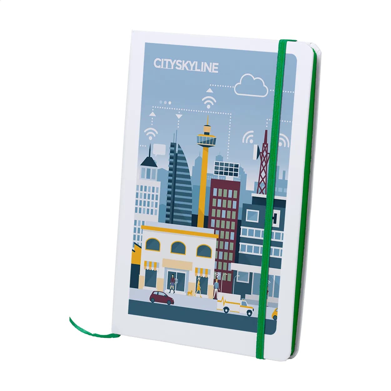 Notizbuch - Pendula A5 - grün (-07)