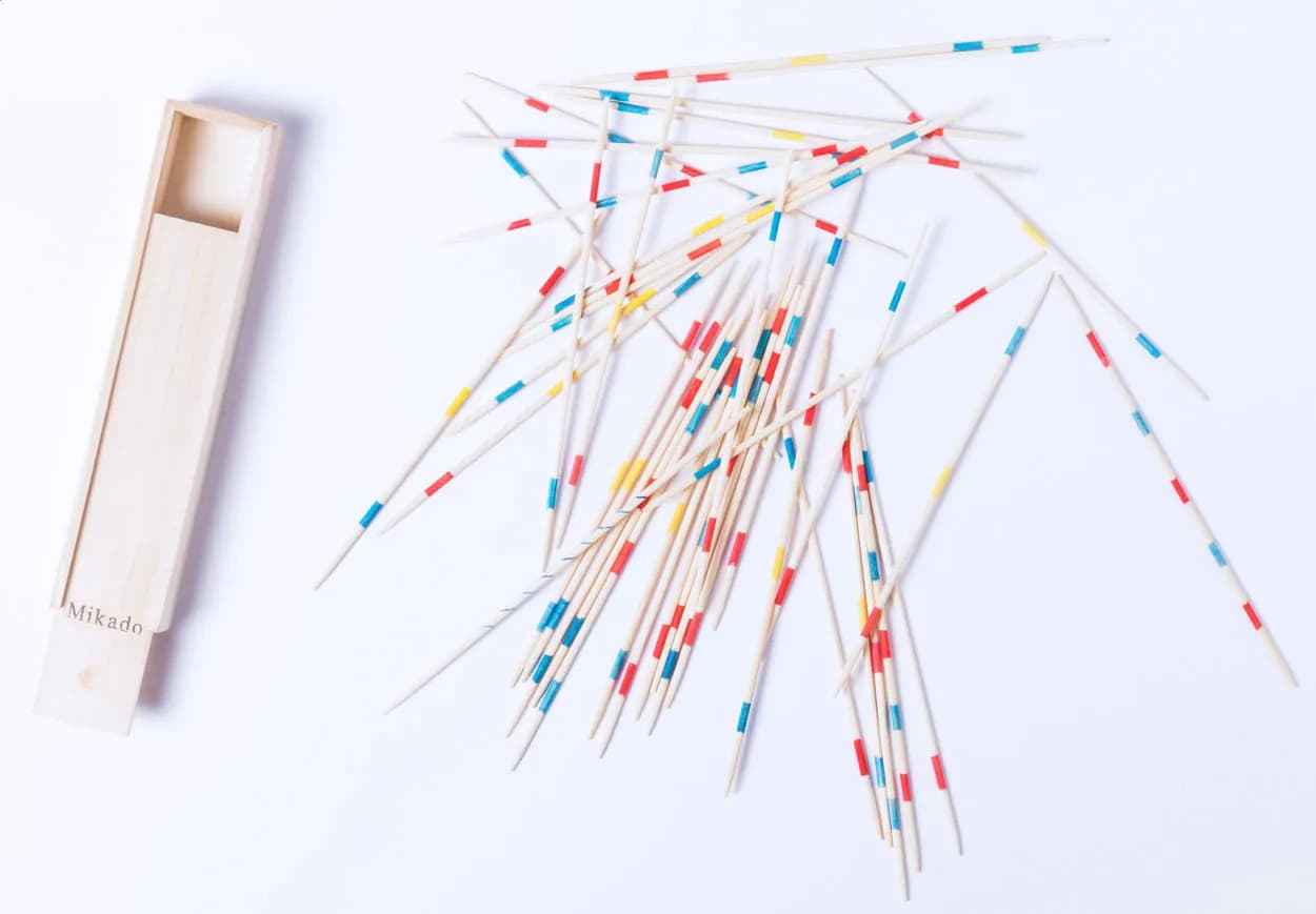 Mikado - Stikka - natur