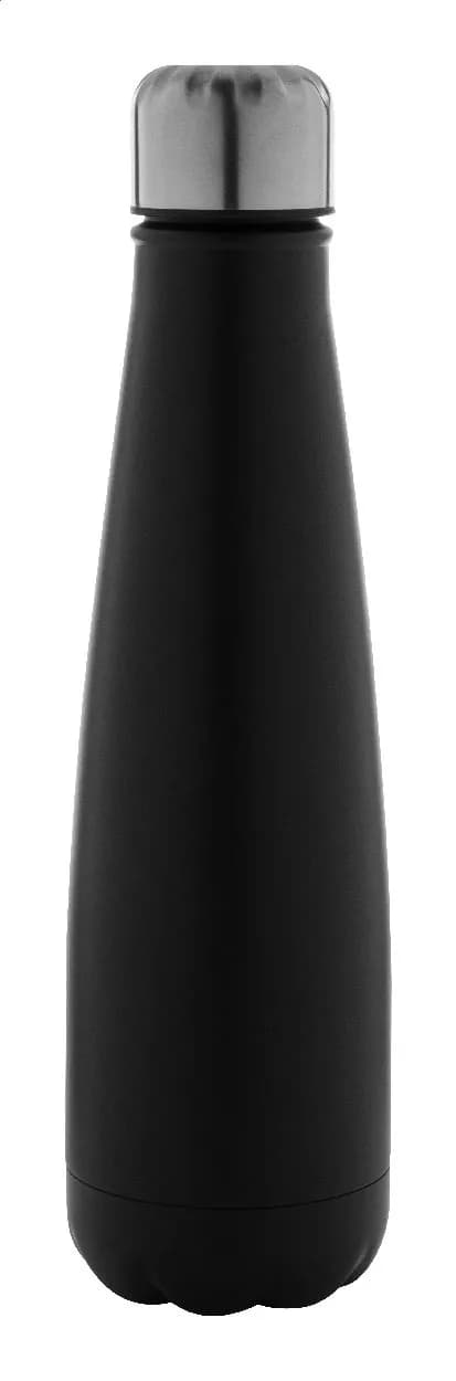 Edelstahl-Trinkflasche - Klossip - schwarz (-10)