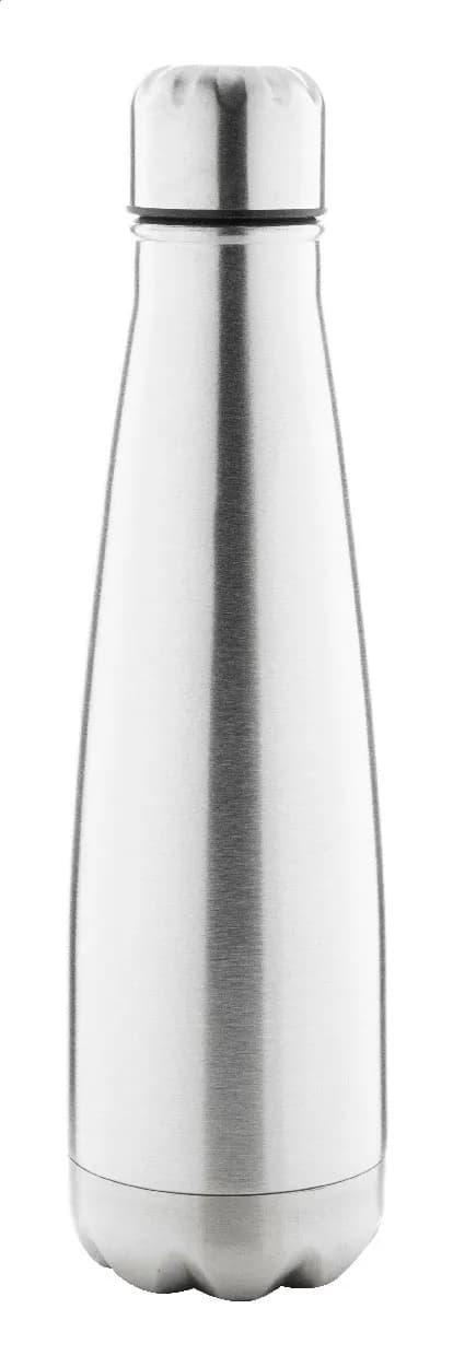 Edelstahl-Trinkflasche - Klossip - silber (-21)