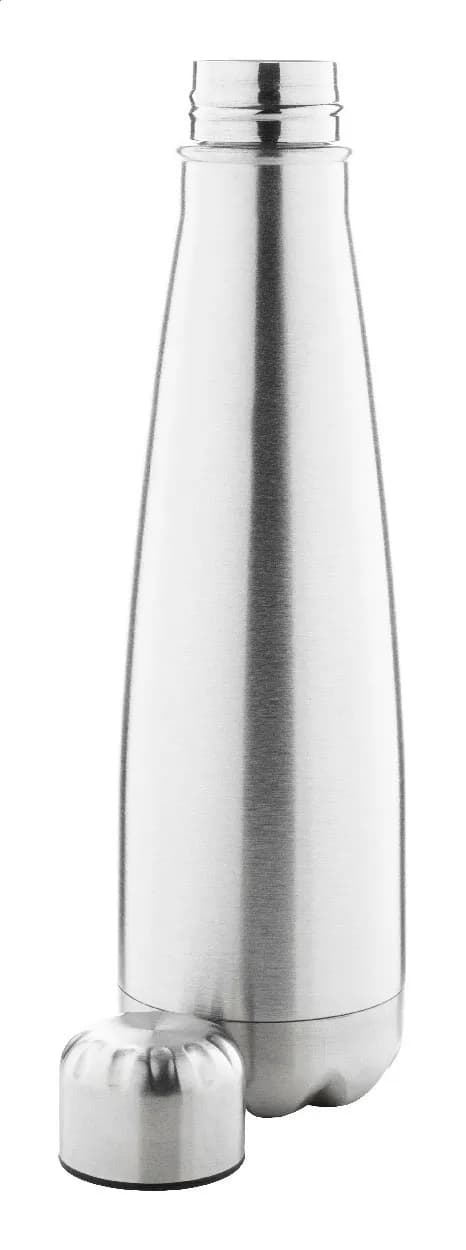 Edelstahl-Trinkflasche - Klossip - silber (-21)