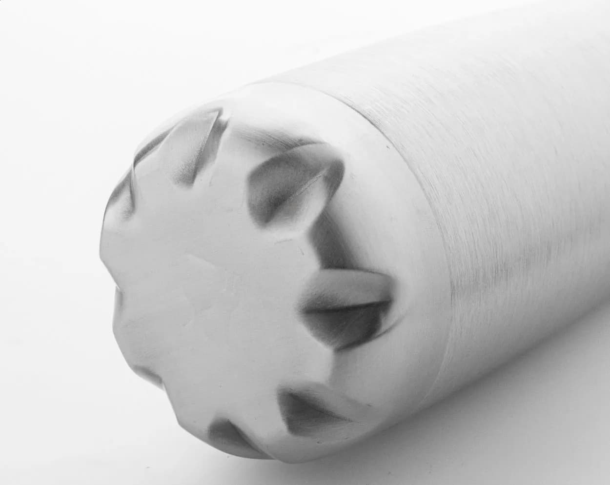 Edelstahl-Trinkflasche - Klossip - silber (-21)