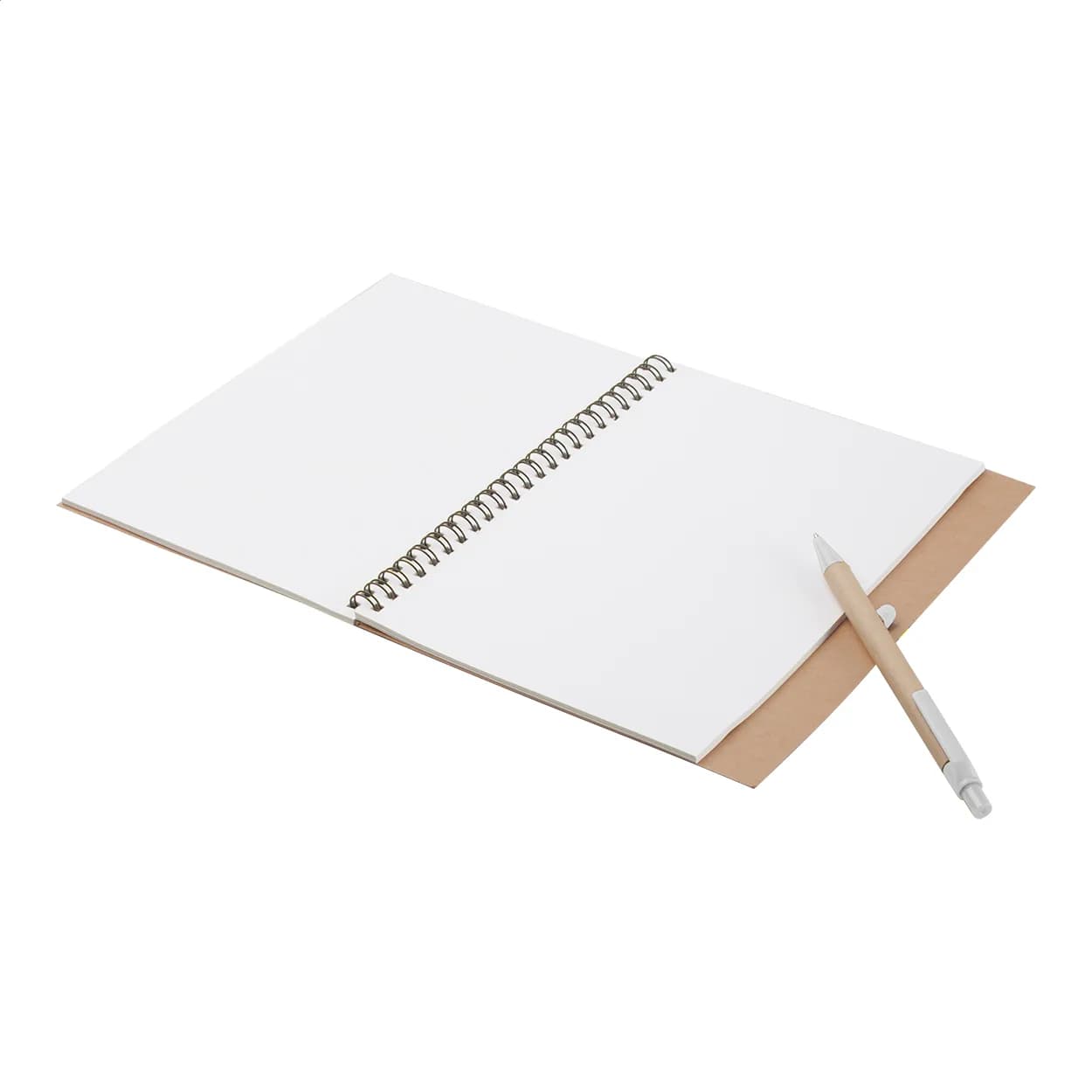 Notizbuch - Platanus A5 - weiß (-01)