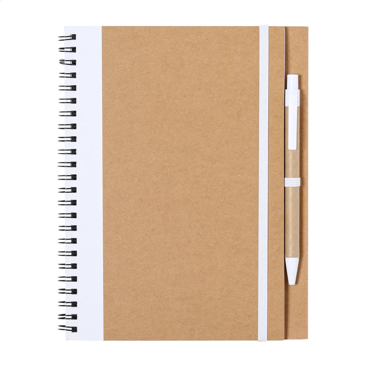 Notizbuch - Platanus A5 - weiß (-01)