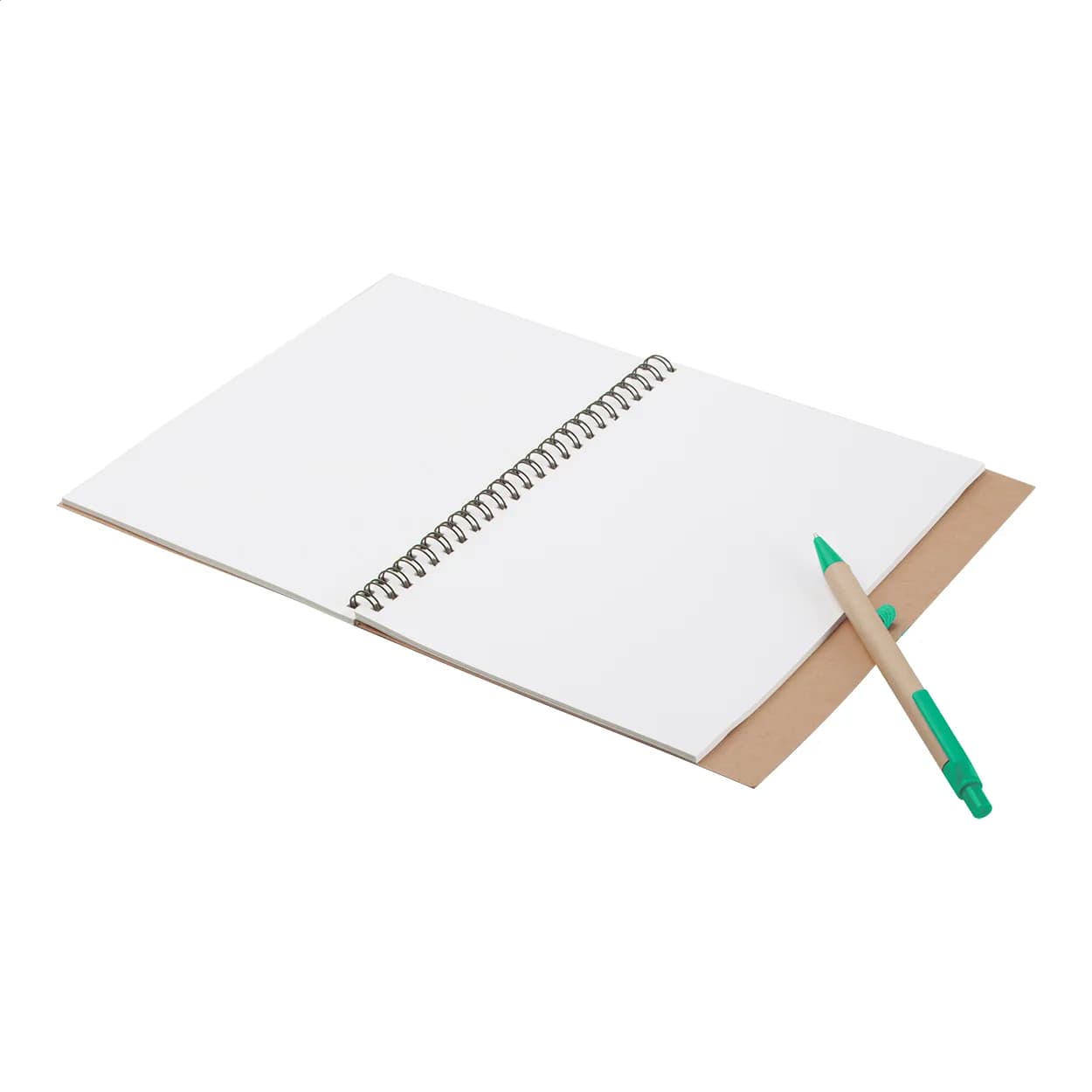 Notizbuch - Platanus A5 - grün (-07)