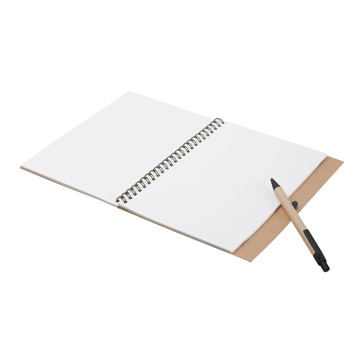 Notizbuch - Platanus A5 - schwarz (-10)