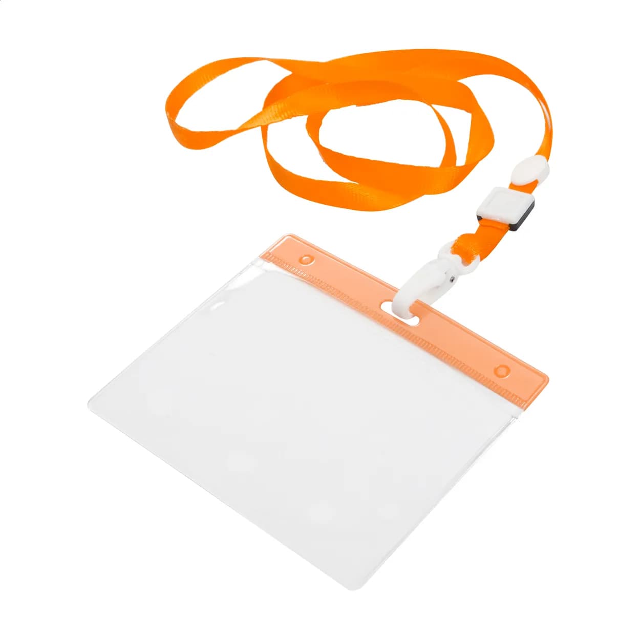 Ausweishülle mit Lanyard - Ballek - orange (-03)