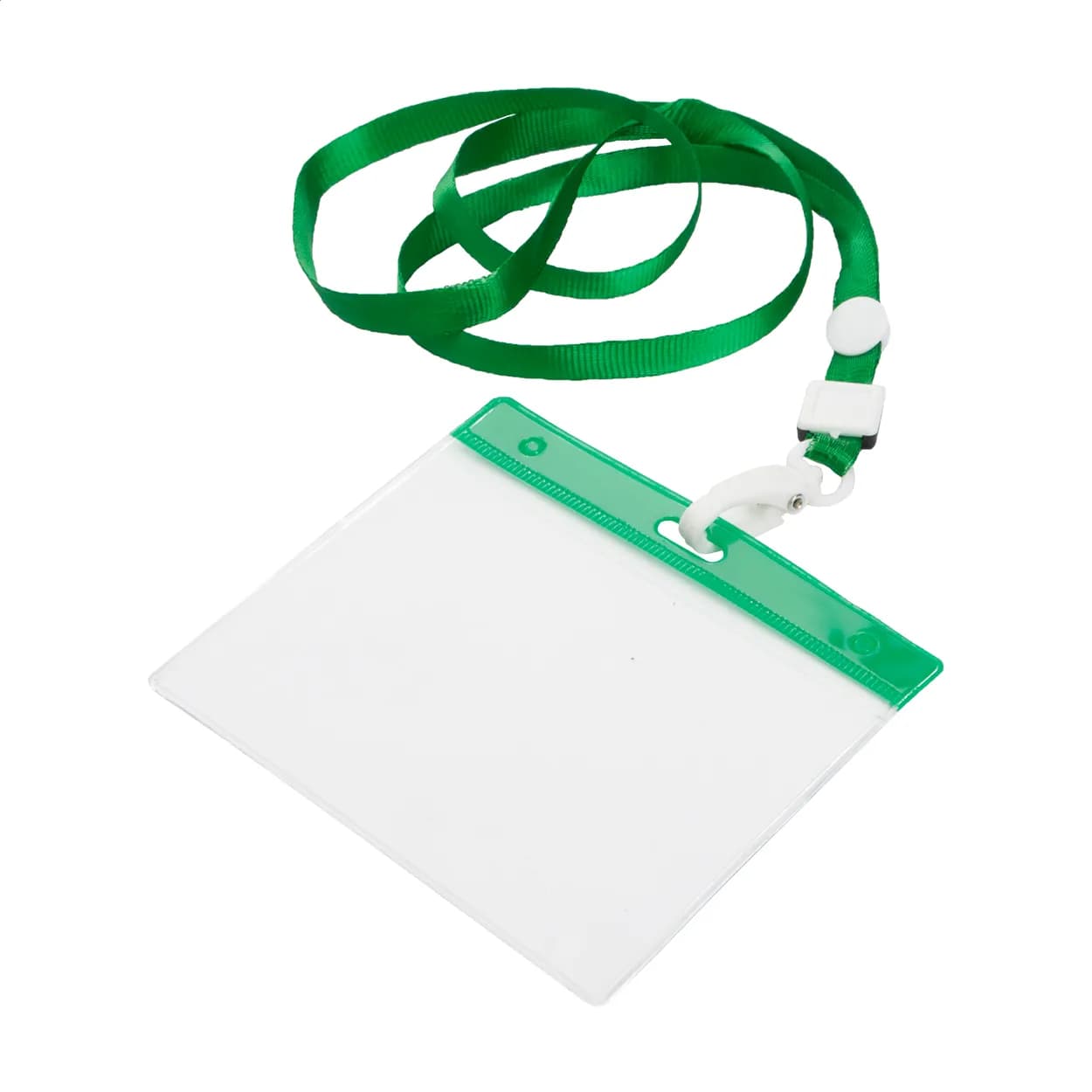 Ausweishülle mit Lanyard - Ballek - grün (-07)