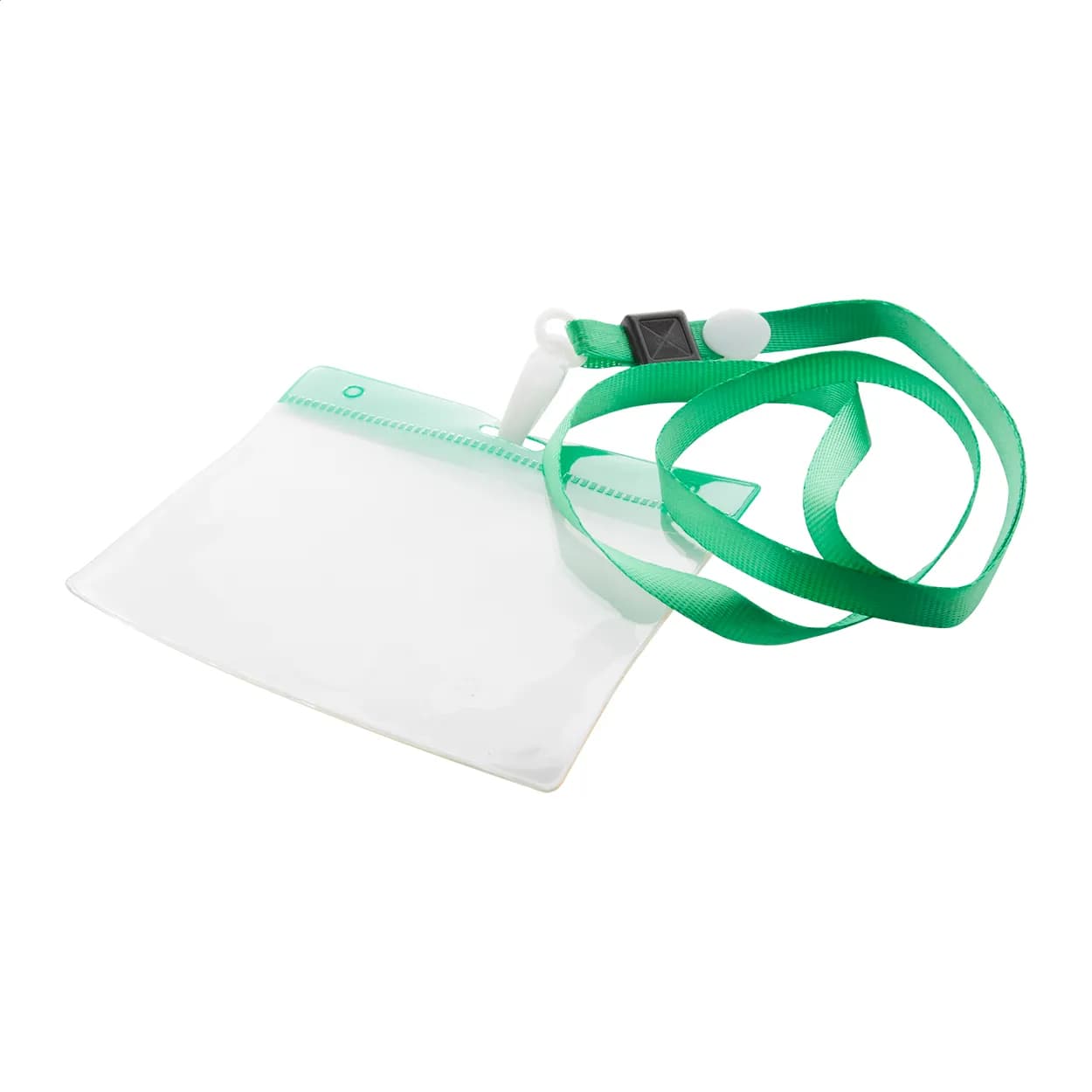 Ausweishülle mit Lanyard - Ballek - grün (-07)