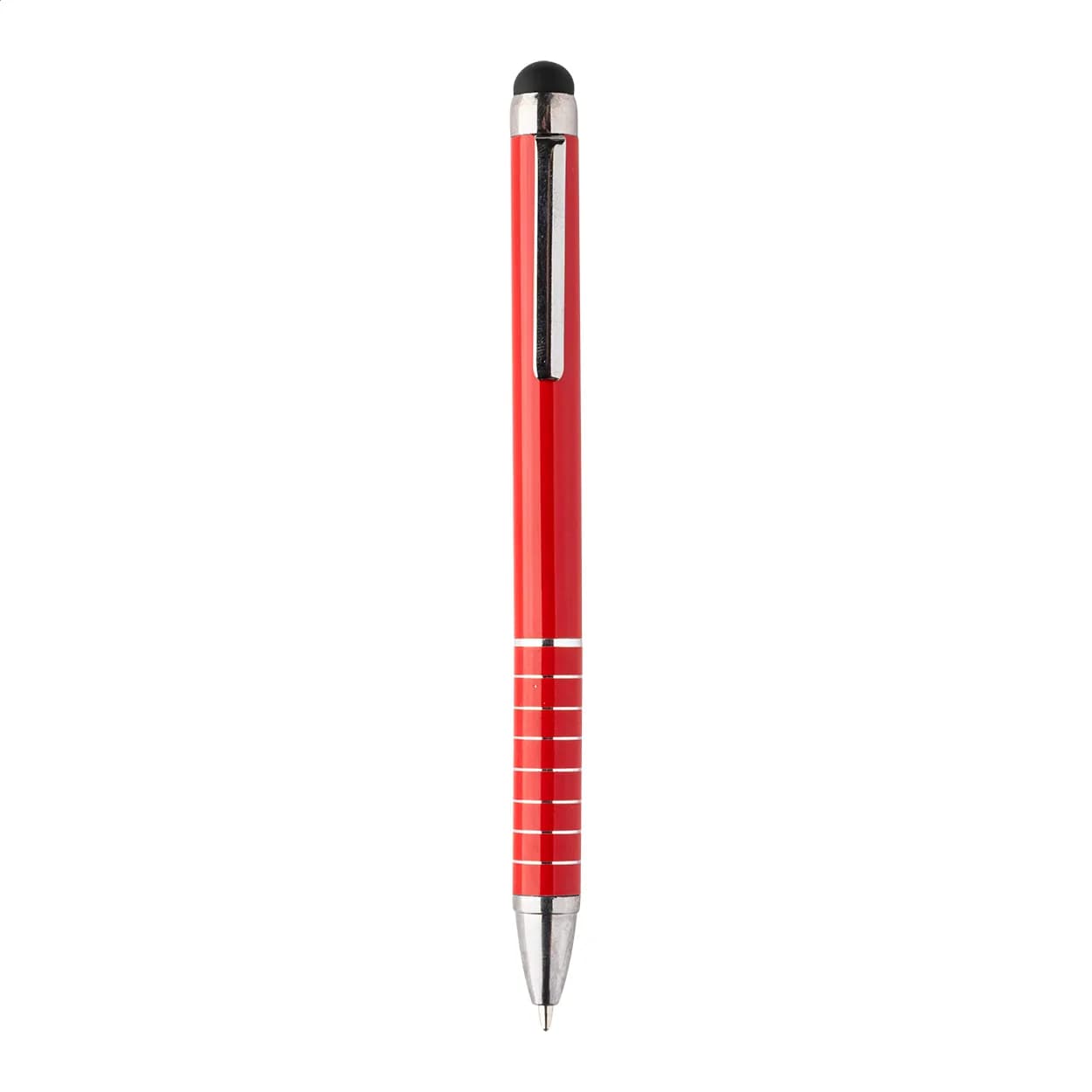 Touchpen mit Kugelschreiber - Gambit - rot (-05)