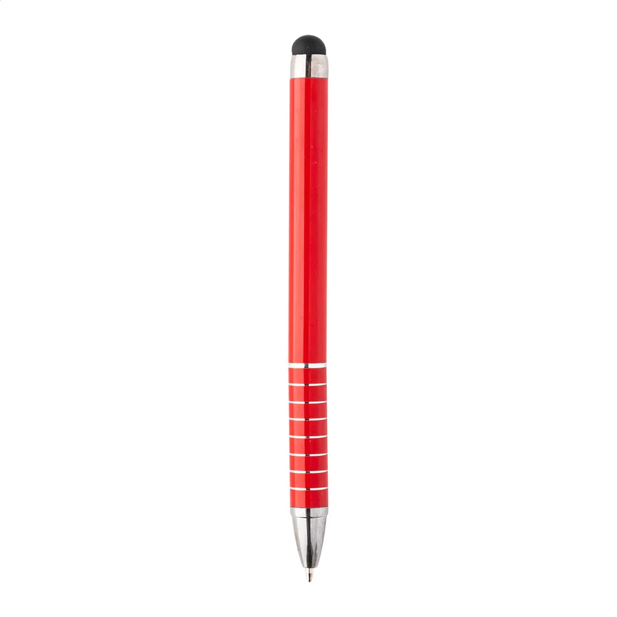 Touchpen mit Kugelschreiber - Gambit - rot (-05)