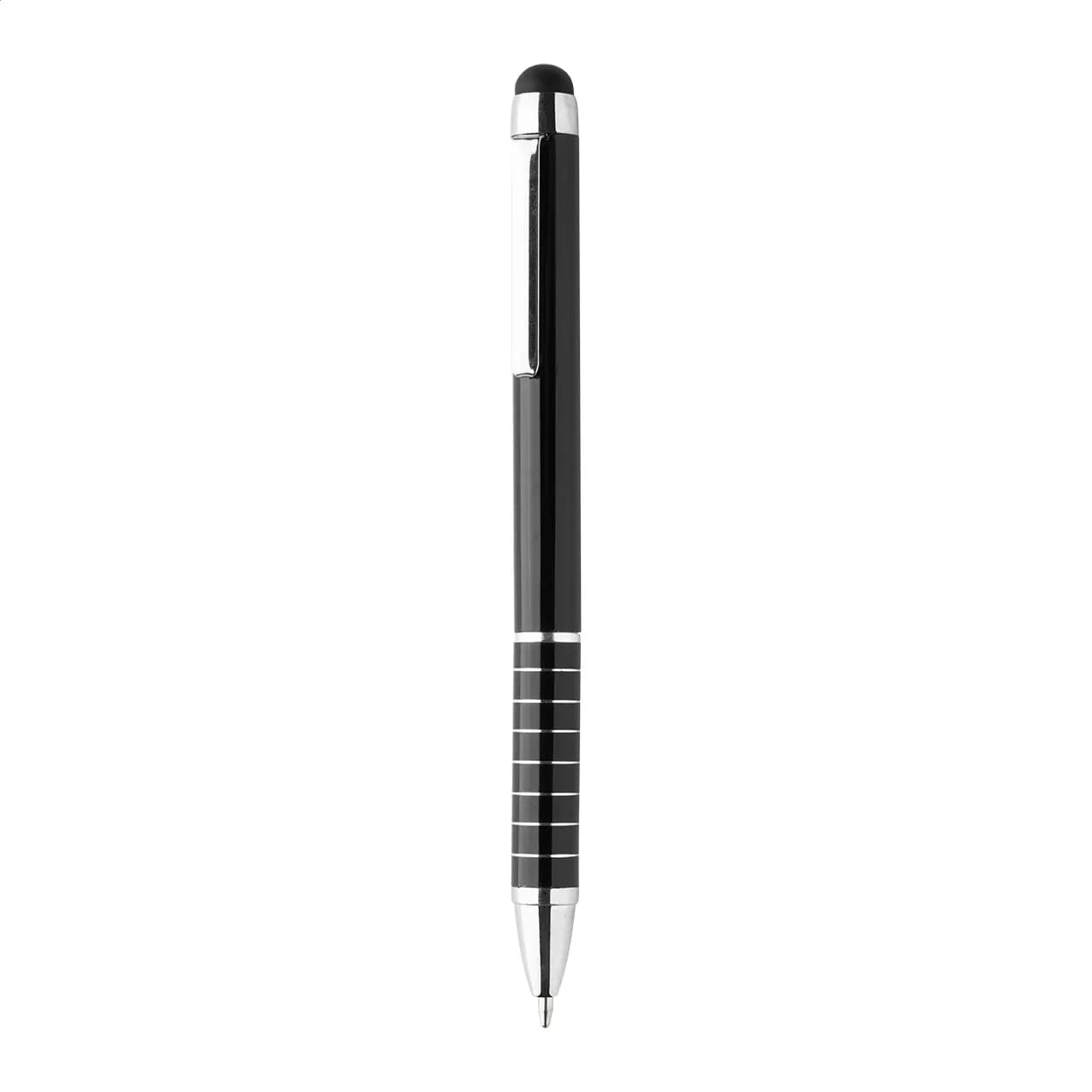 Touchpen mit Kugelschreiber - Gambit - schwarz (-10)