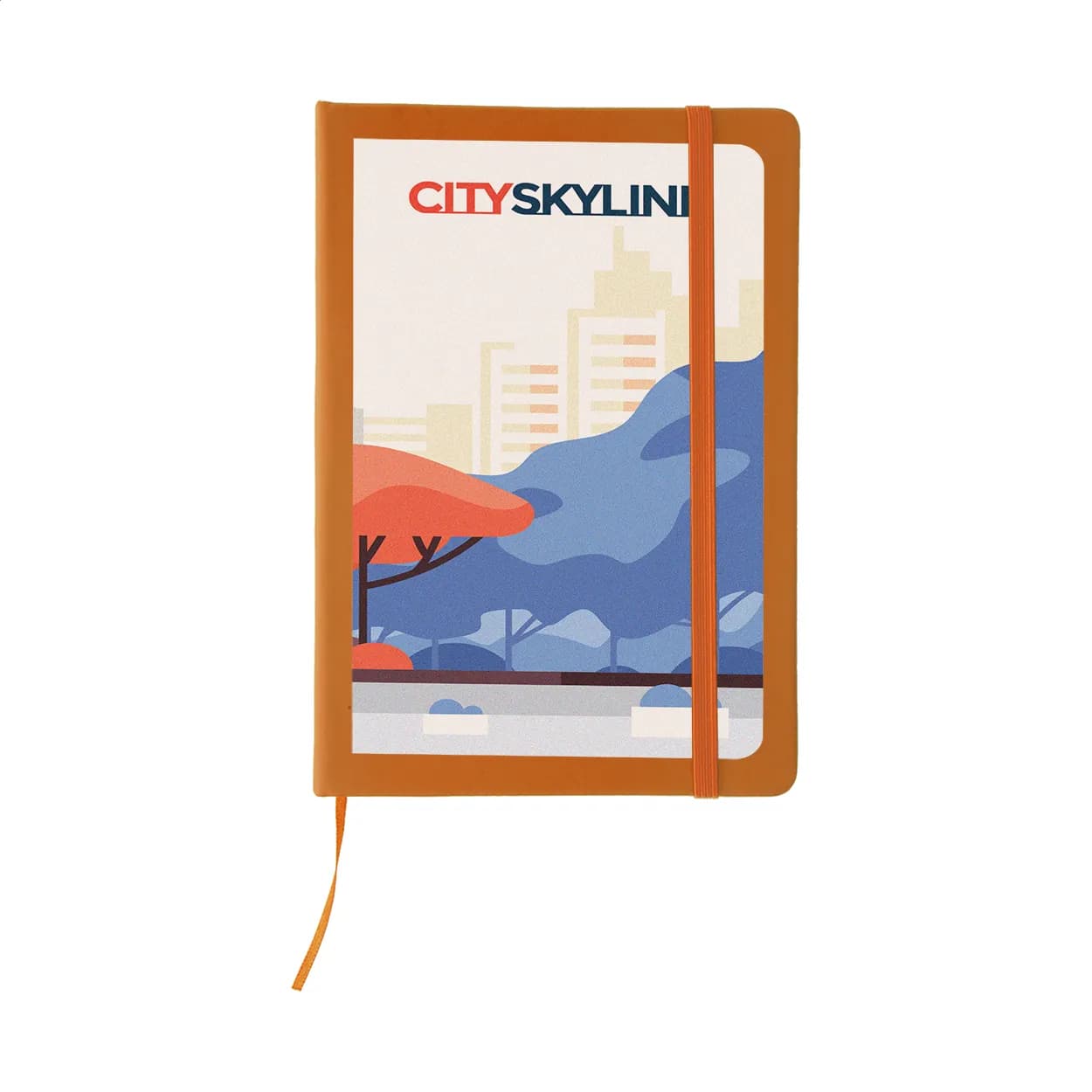 Notizbuch - Nopuk Blank A5 - orange (-03)