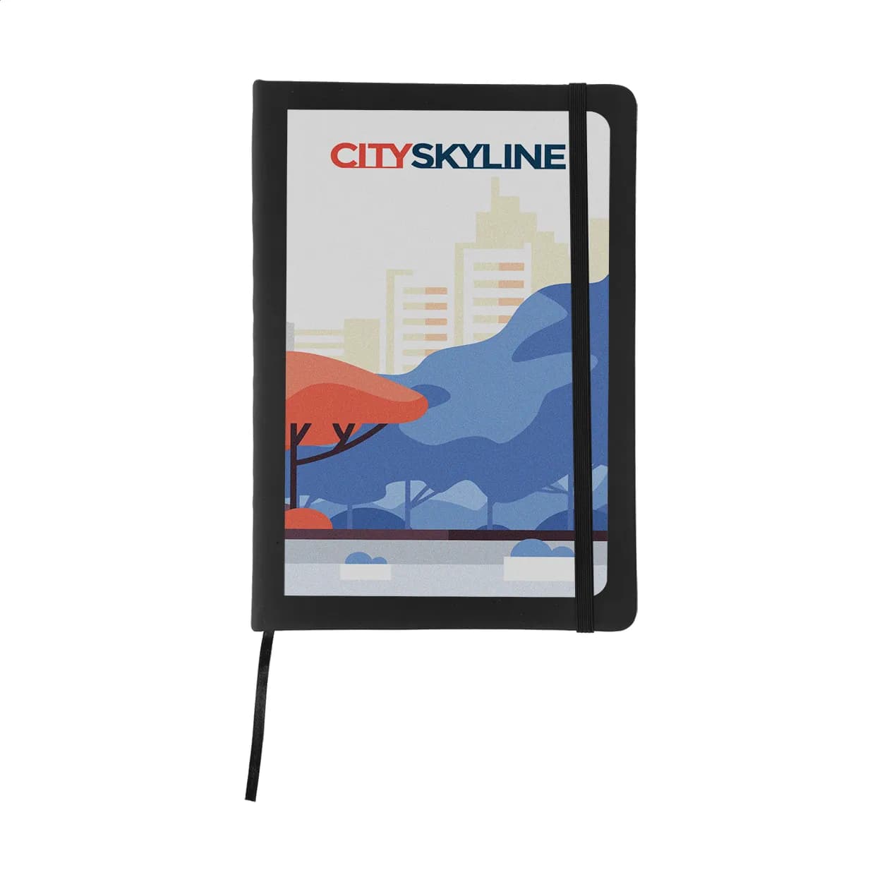 Notizbuch - Nopuk Blank A5 - schwarz (-10)