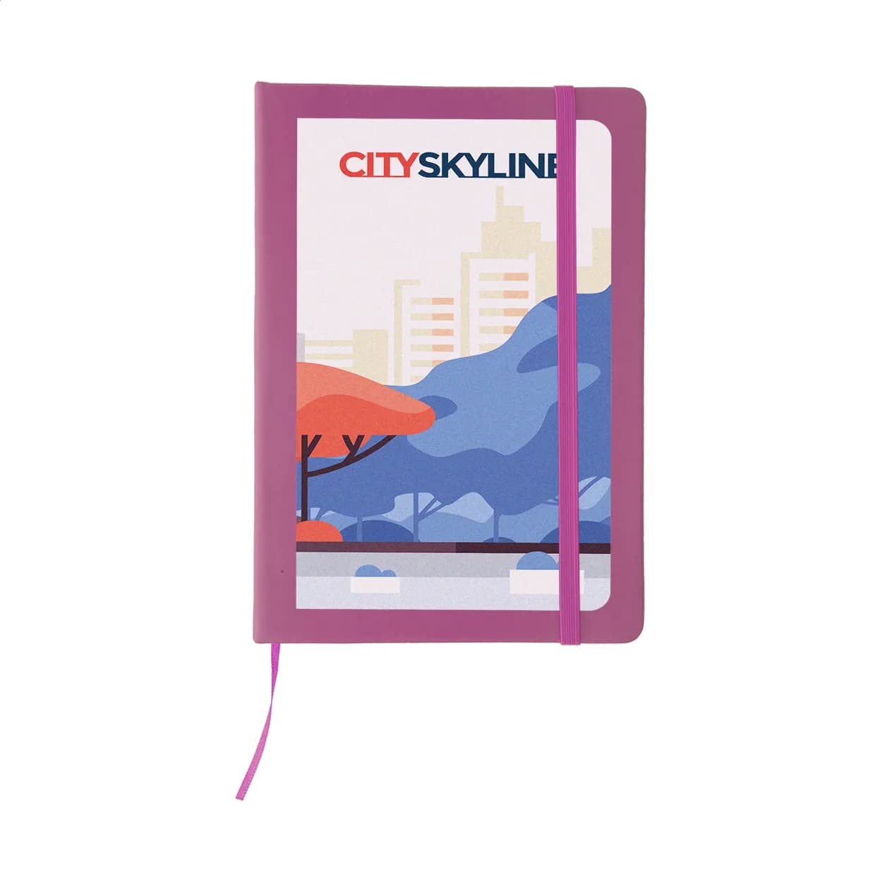 Notizbuch - Nopuk Blank A5 - pink (-25)