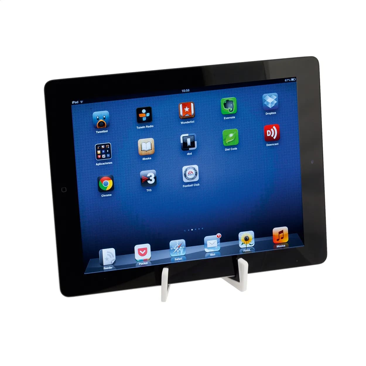 Handyhalter - Plassi - weiß (-01)