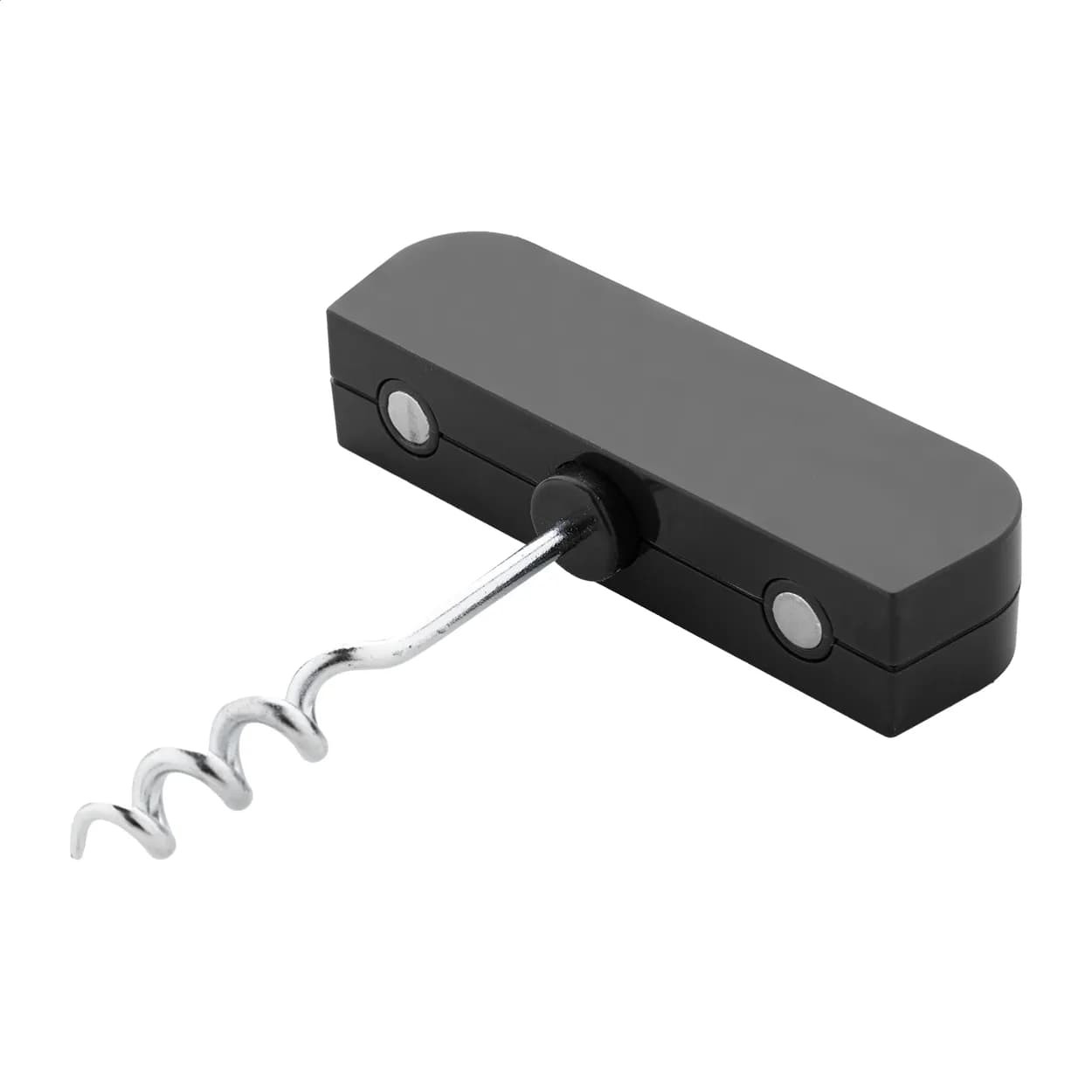 Flaschenhalter mit Korkenzieher - Kyoho - natur