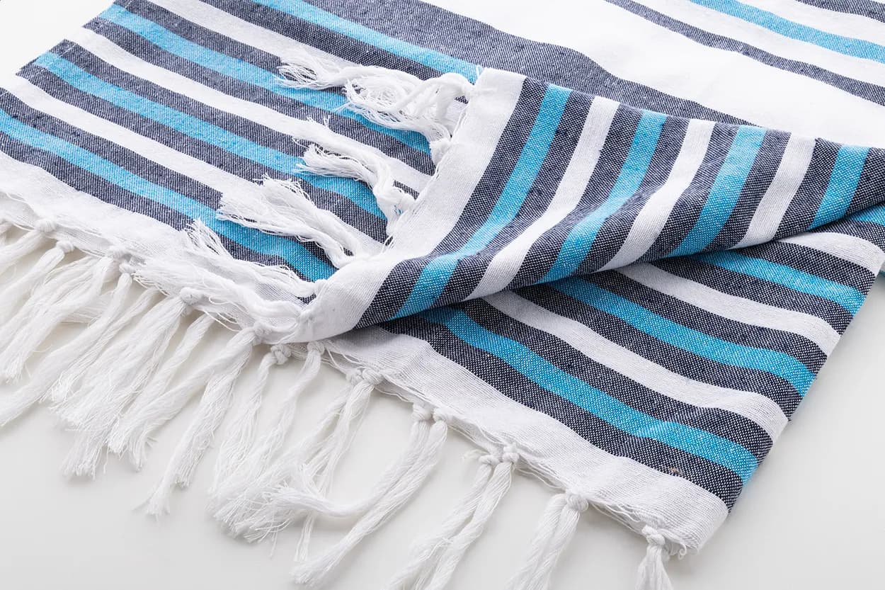 Strandtuch - Tulum - blau (-06)