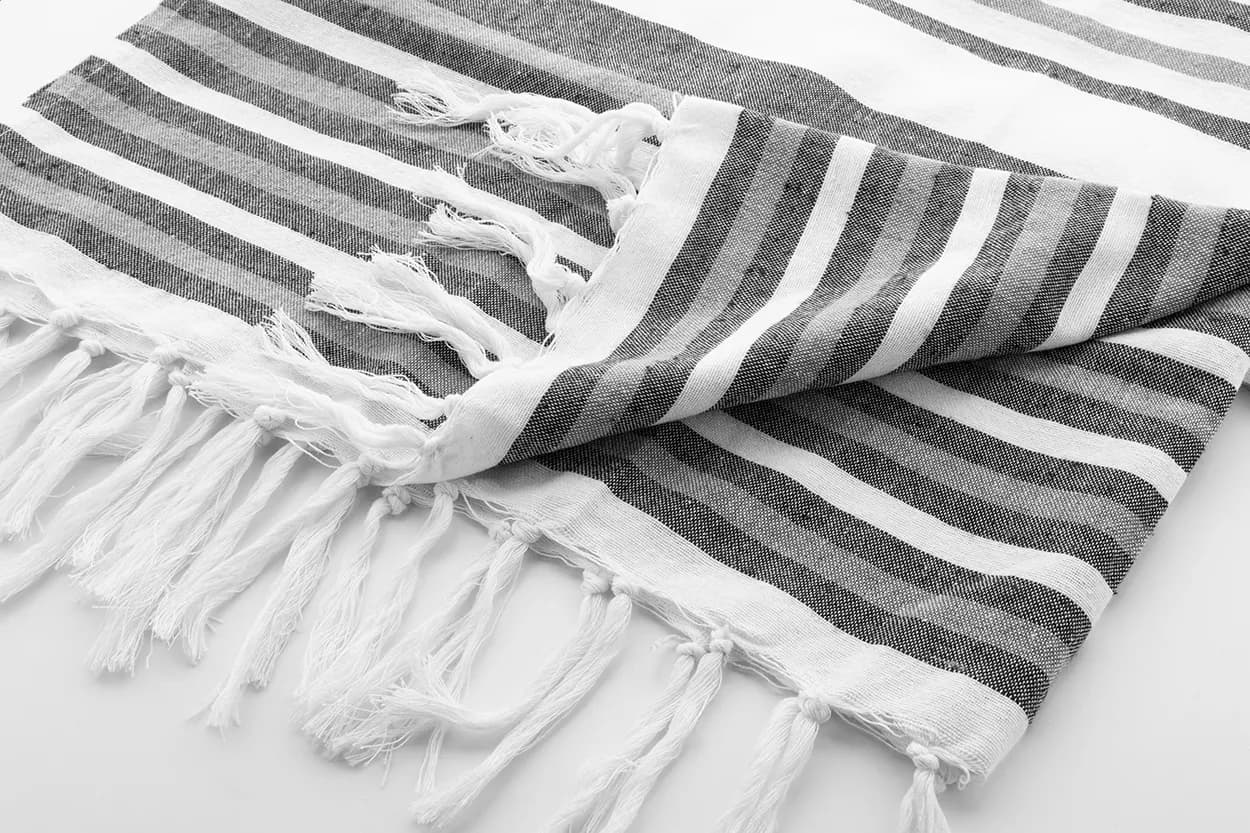 Strandtuch - Tulum - grau (-77)