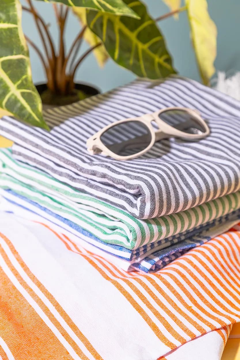 Strandtuch - Myrtos - blau (-06)