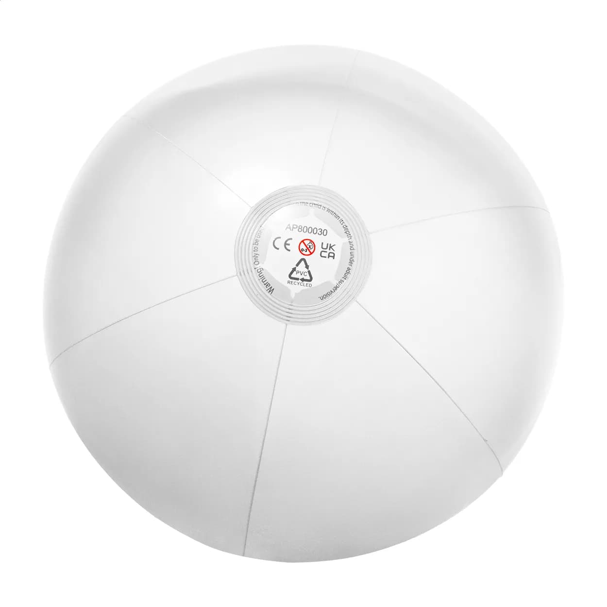 RPVC Strandball (ø40 cm) - Patong - weiß (-01)