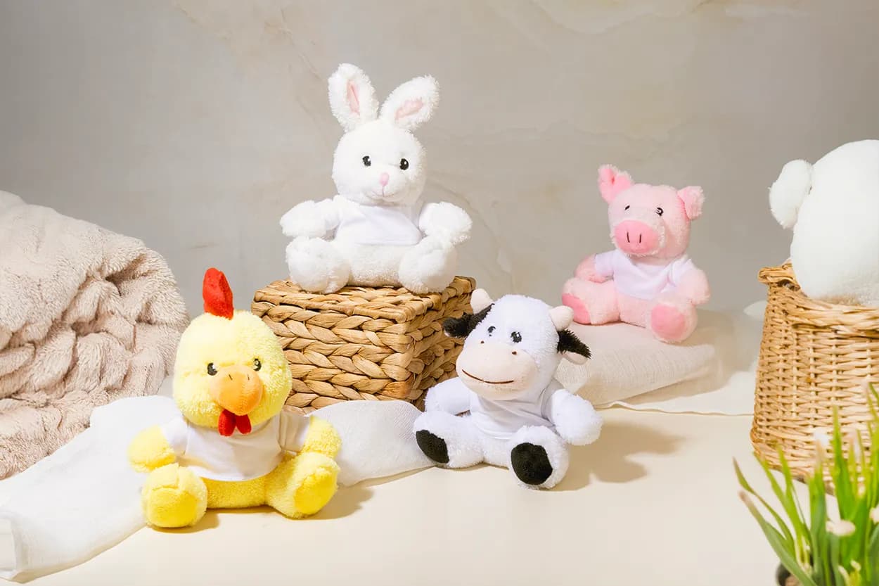 Plüschschwein RPET - Reoink - pink