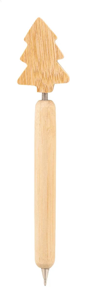 Weihnachtskugelschreiber, Stern - Xoom - natur (-C)