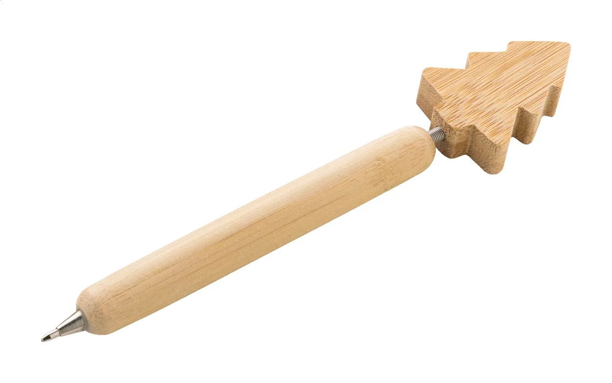 Weihnachtskugelschreiber, Stern - Xoom - natur (-C)