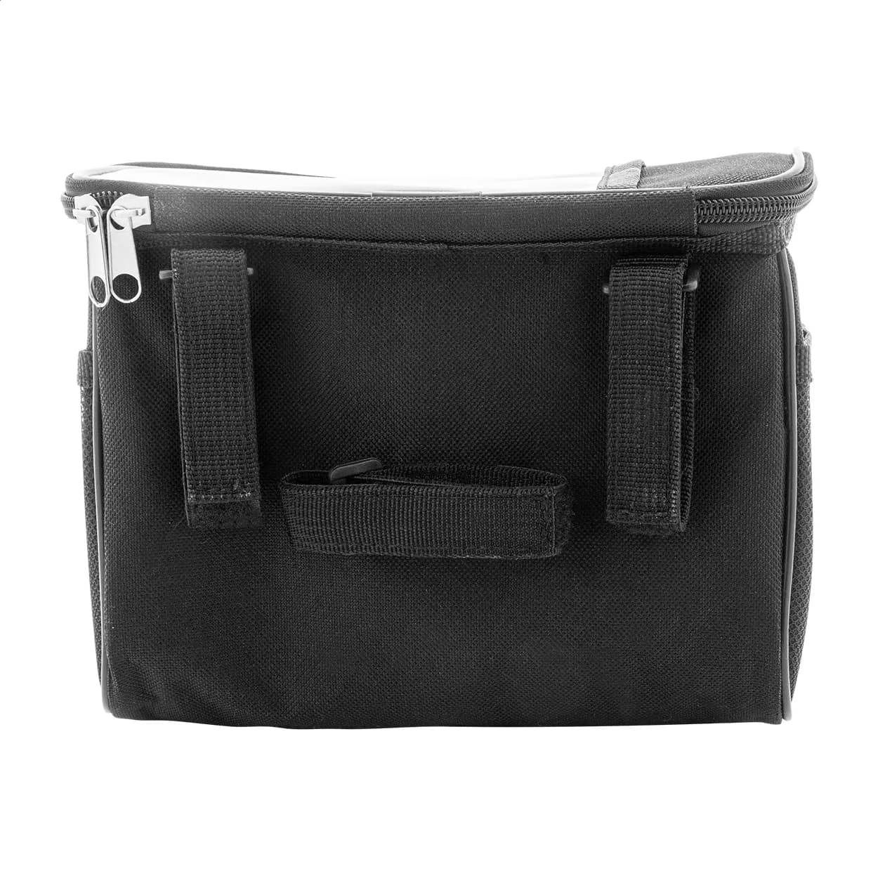 RPET-Fahrrad-Handyhaltertasche - Velofon Plus - schwarz (-10)