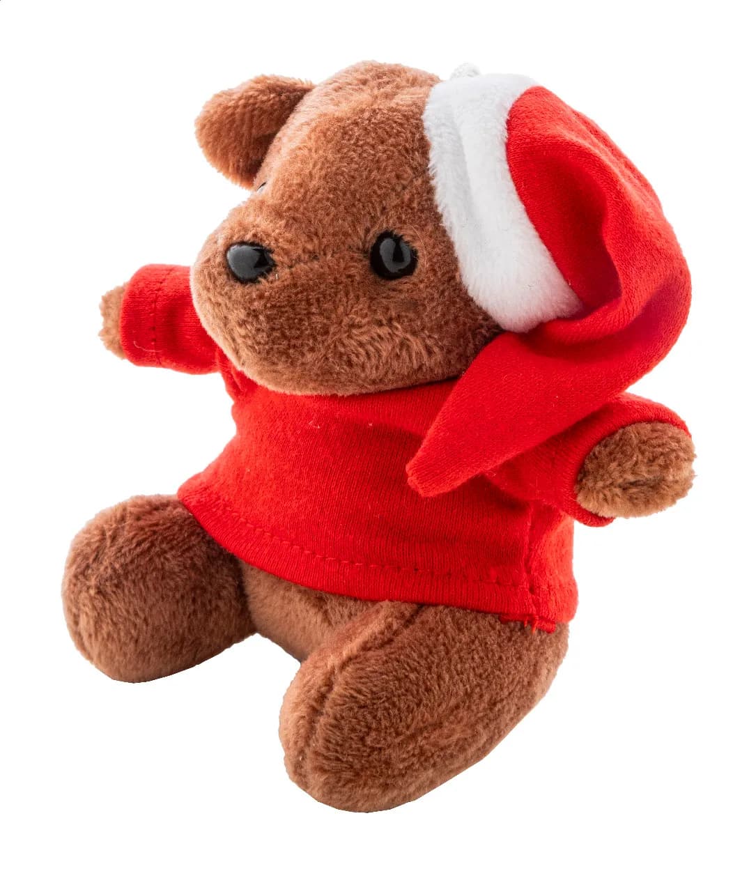 Plüsch-Weihnachts-Teddybär-Schlüsselanhänger - Julnalle - mehrfarbig