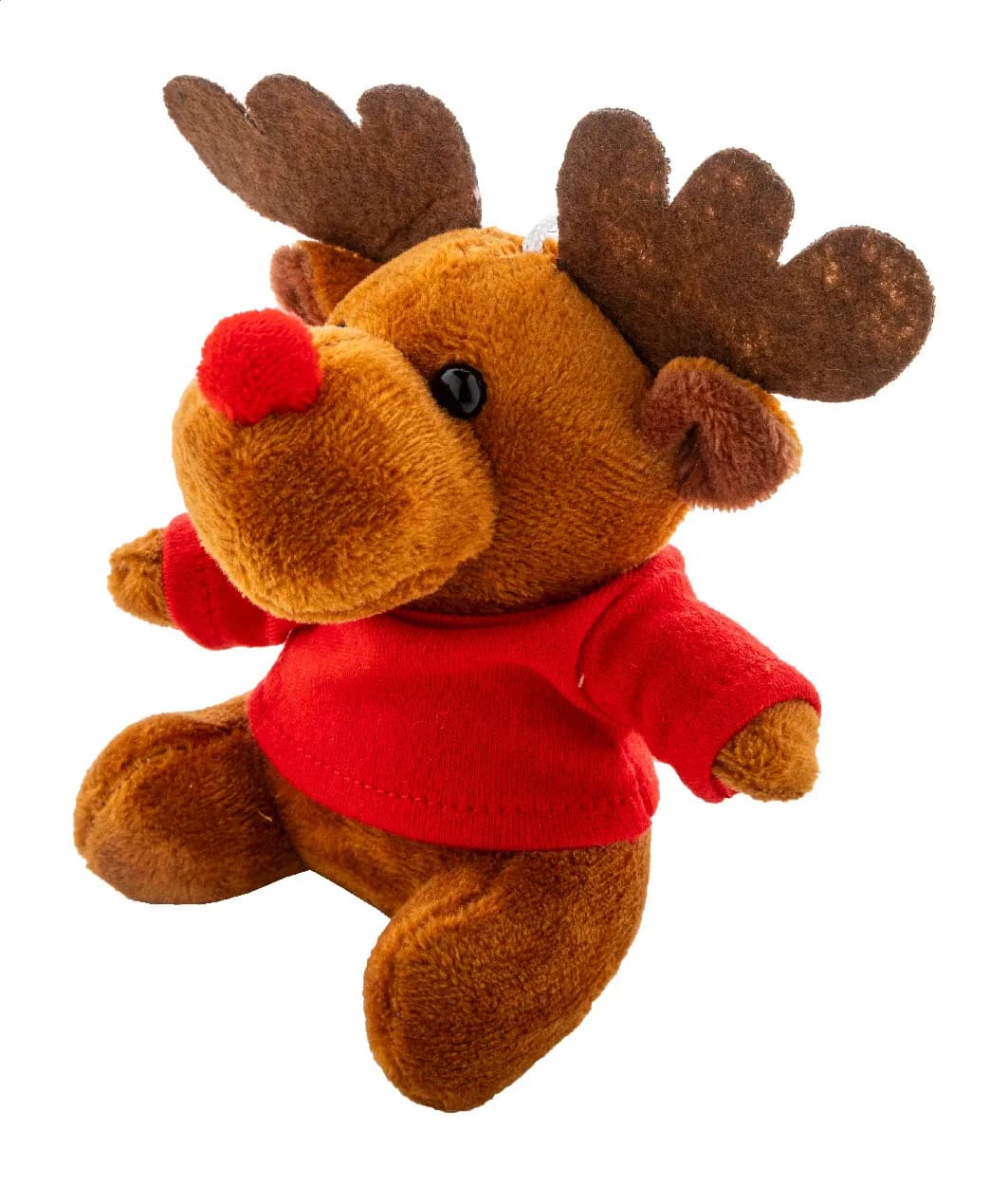 Plüsch-Weihnachtsrentier-Schlüsselanhänger - Julren - mehrfarbig